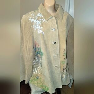 Look Last Suede Jacket 100% leather